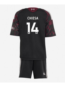 Liverpool Federico Chiesa #14 Replika Tredje Kläder Barn 2026-27 Kortärmad (+ byxor)